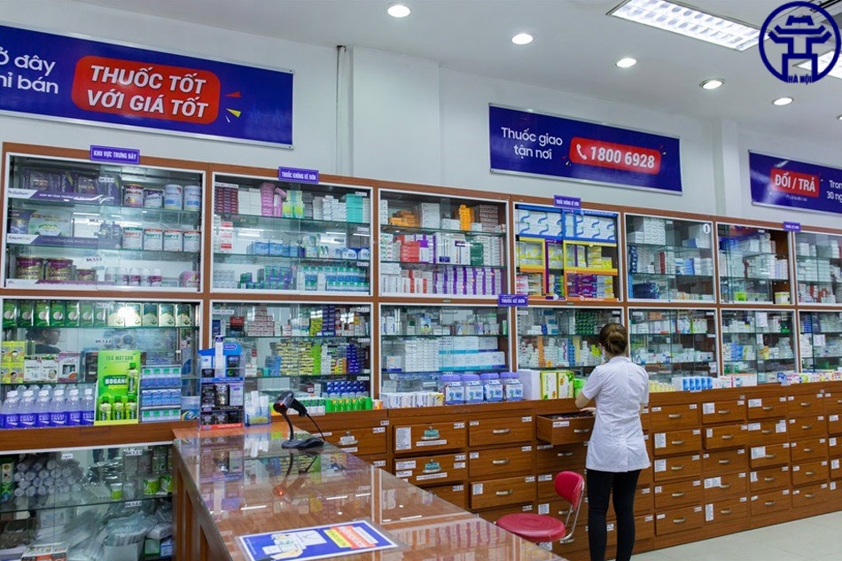 Vơi không gian rộng rãi, thoáng mát nhà thuốc đem lại được sự thoải mái khi mua hàng cho khách hàng