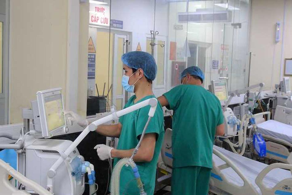 Những bác sĩ đang làm việc ở cơ sở 2 bệnh viện Bạch Mai