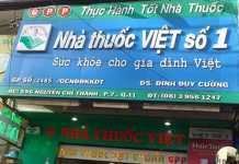 Mặt trược nhà thuốc Việt số 1