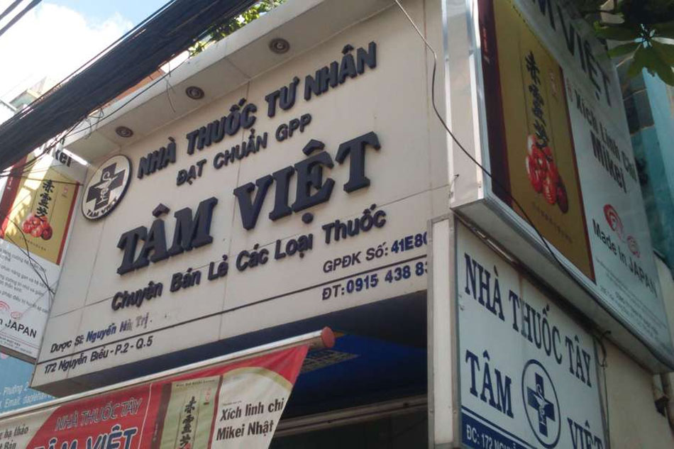 Giới thiệu về nhà thuốc Tâm Việt