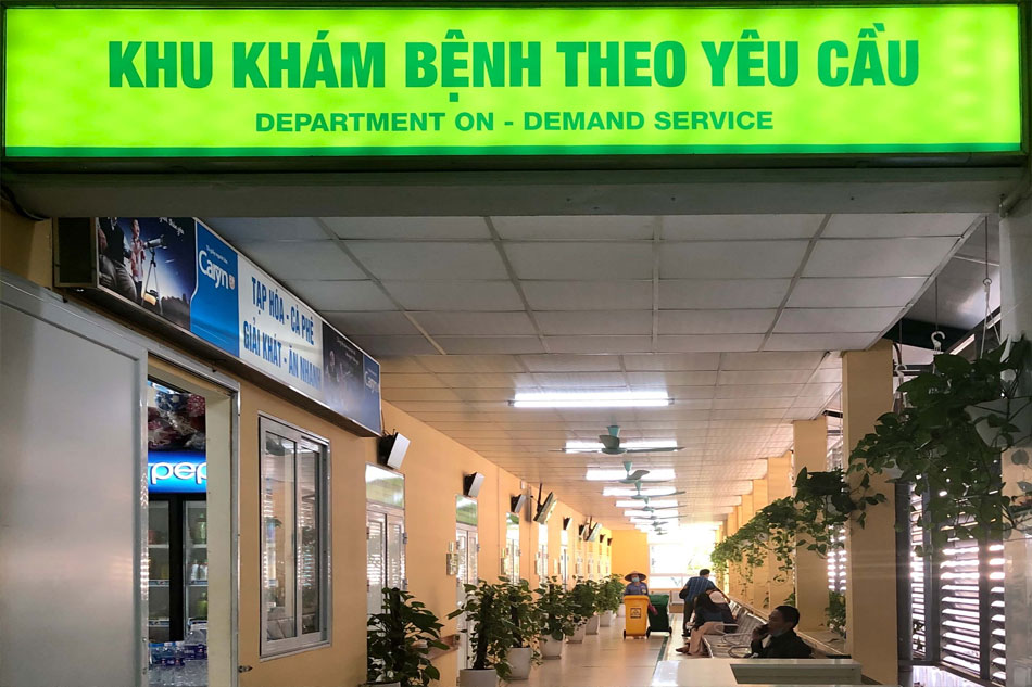 Các dịch vụ khám chữa bệnh tại phòng khám Bệnh viện Việt Đức