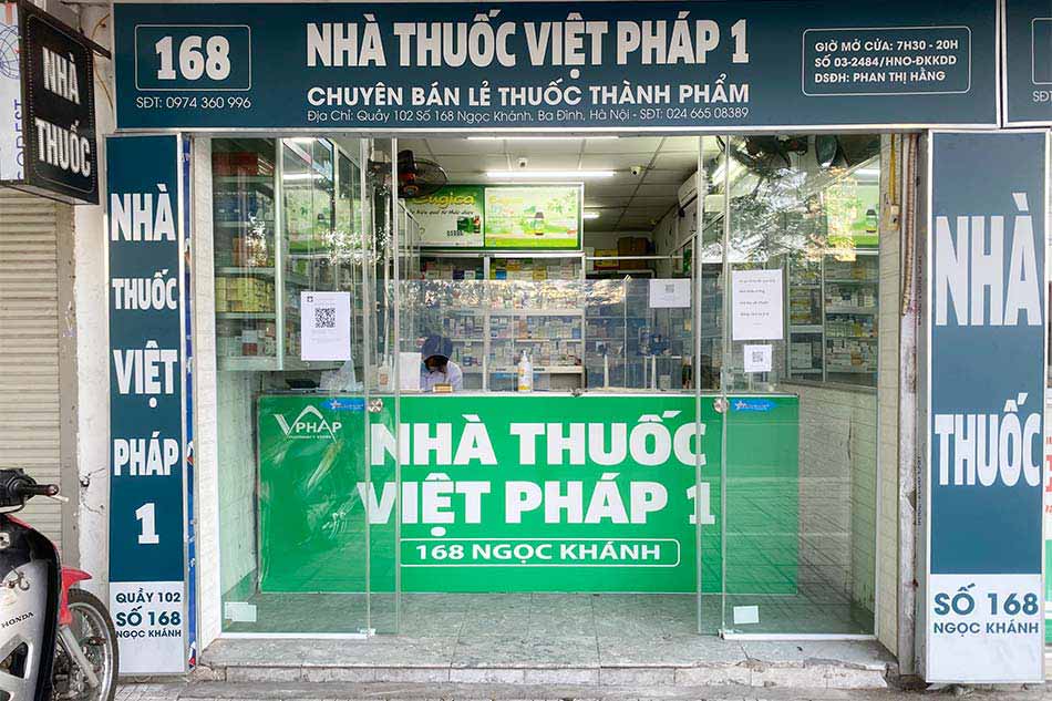 Hình ảnh Nhà thuốc Việt Pháp 1 tại 168 Ngọc Khánh