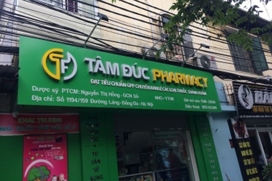 Nhà thuốc Tâm Đức ở Hà Nội có địa chỉ ở đâu? Chính sách mua bán như thế nào?