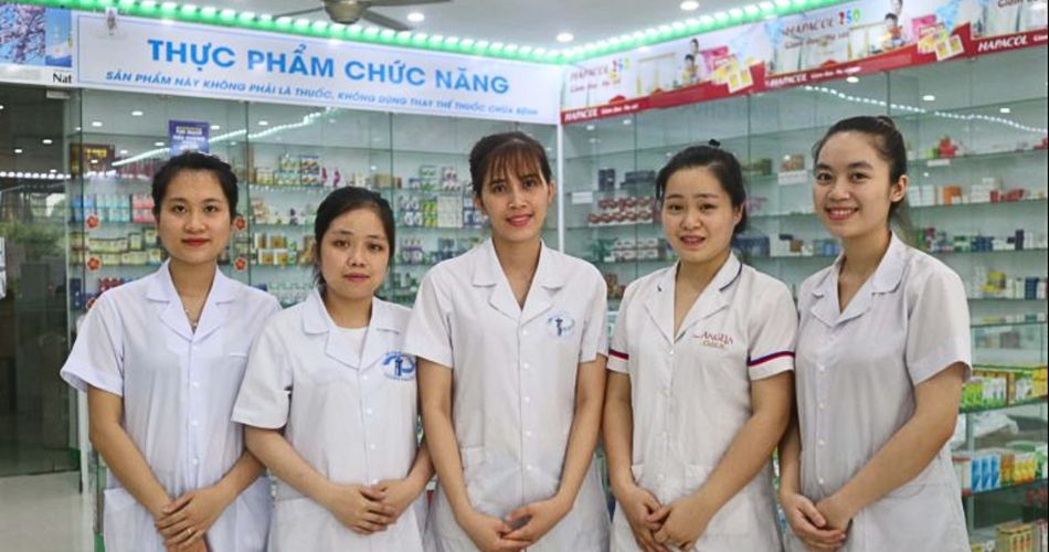 Đội ngũ nhân viên chuyên nghiệp tai Nhà thuốc Thanh Phương